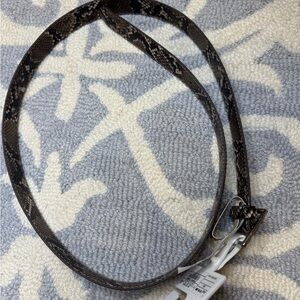 NWT Target Brown Snake Print Belt